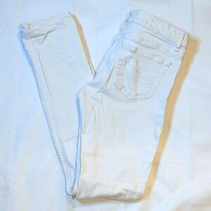 Aeropostale White Bayla Skinny Jeans Size 7/8